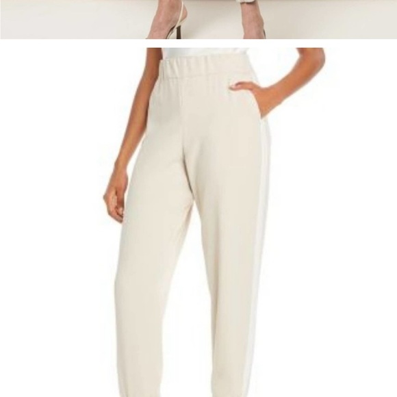 Alice + Olivia Pete Stripe Jogger Pants - Picture 2 of 6